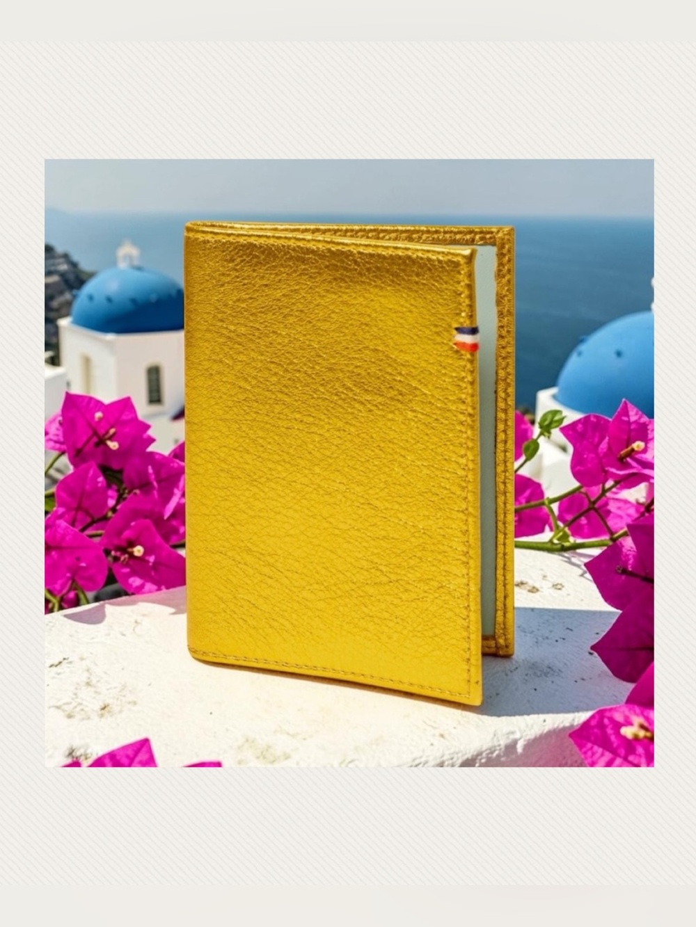 Clare V Gold Passport Holder